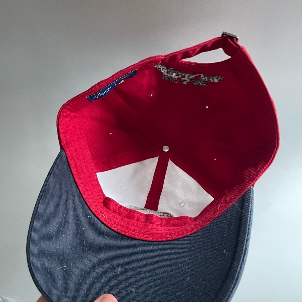 Gear For Sports Red White Navy Baseball Hall of Fame Classic Cap - Picture 6 of 8